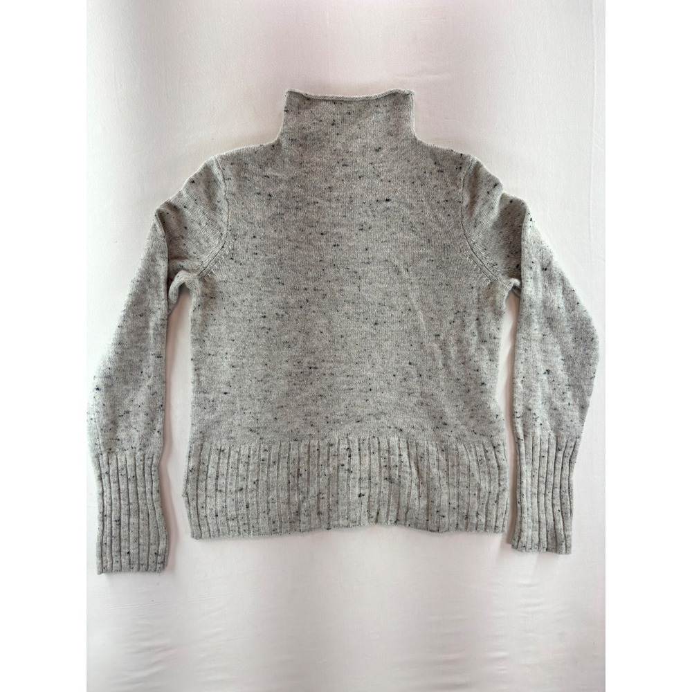 Madewell Donegal Turtleneck Sweater Gray Wool Blend K5410 Womens size Medium